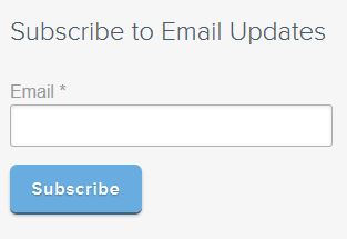 simple email subscription CTA simple email subscription CTA