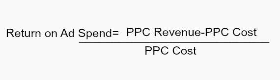 ppc roi calculator and ppc metrics to concentrate on investment formula