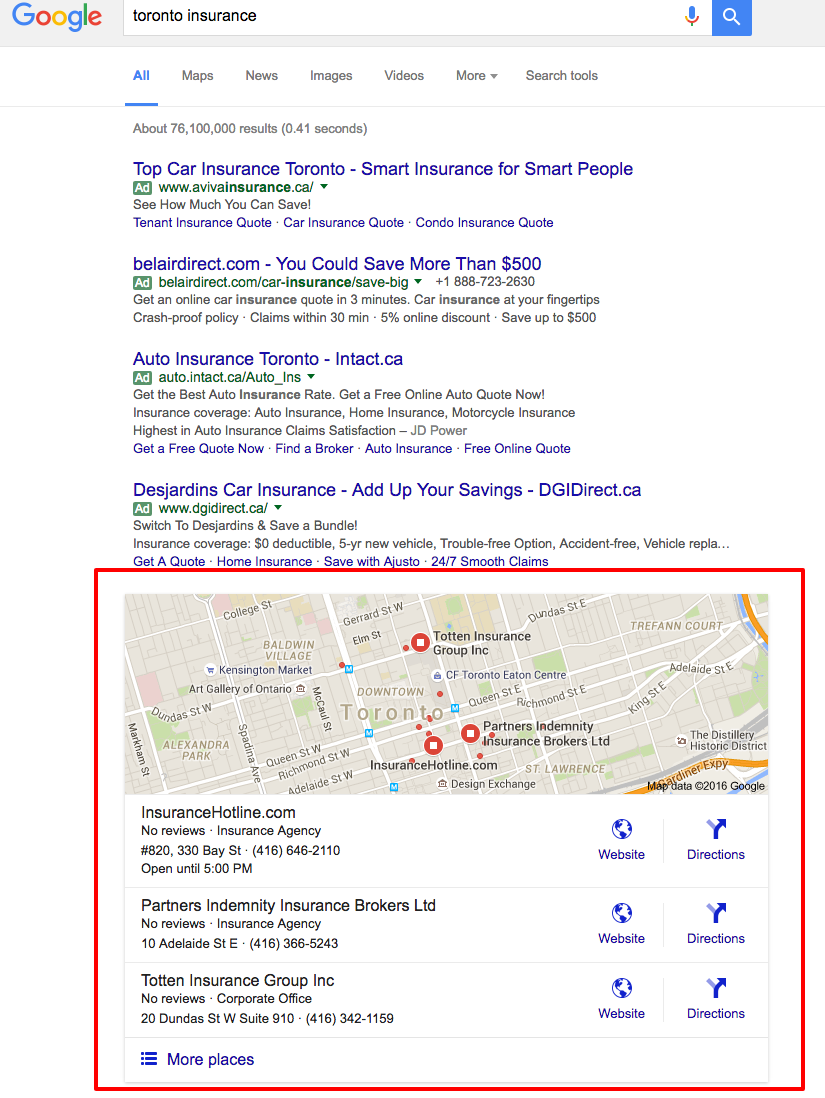 Google Local 3 Pack Is Turning Into A 2pac You Can Follow Some Discussions Started By Joy Hawkins On The Topic Here