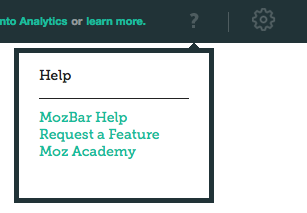 1 mozbar v3 help section