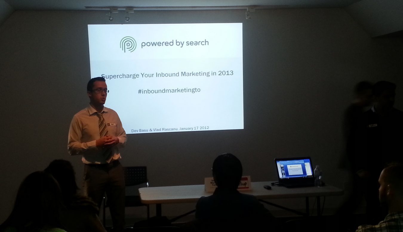 Inbound Marketing Toronto meetup photo 2