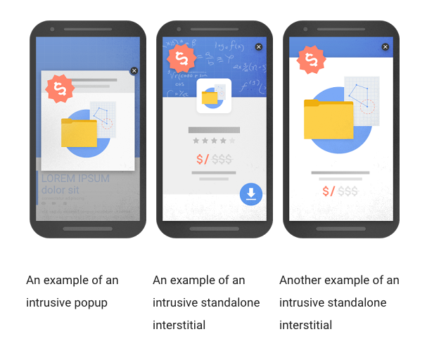Future-Proofing SEO in the Age of AI For B2B SaaS bad-interstitials-google