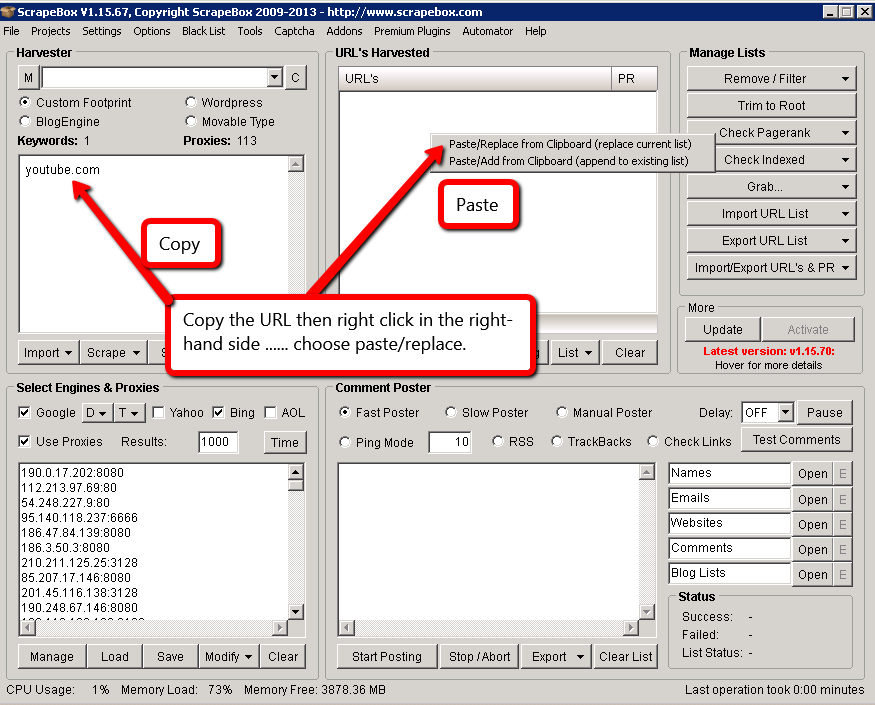 ScrapeBox Backlink Checker