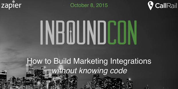 callrail and zapier at inboundcon