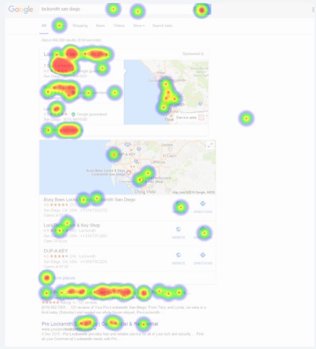 Future-Proofing SEO in the Age of AI For B2B SaaS click test on local search results