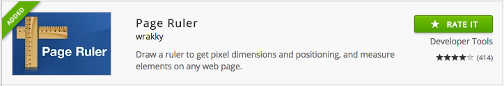 pare ruler chrome ext