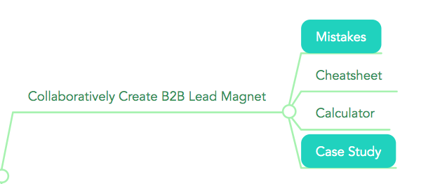 Collaboratively Create B2B Lead Magnet: Mistakes, Cheatsheet, Calculator, Case Study (Lead magnet types that work best with B2B LinkedIn Ads)