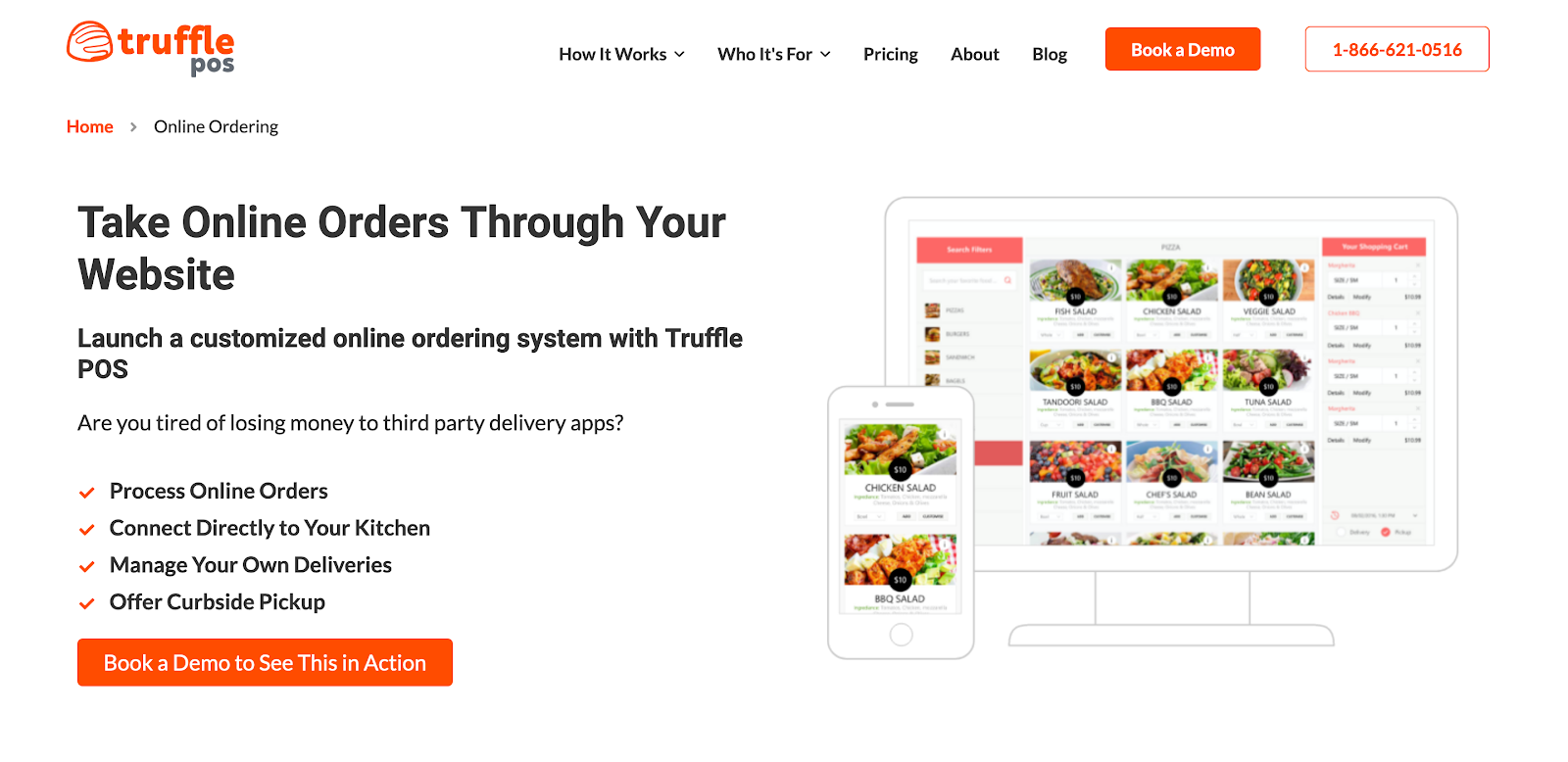 Truffle POS: Take Online Orders Through Your Website