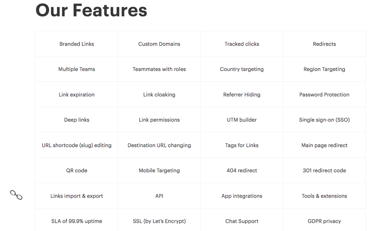 Example of having a wide feature set in B2B SaaS, but choosing not to use all-in-one positioning