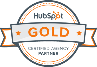 Hubspot Gold certified agency partner