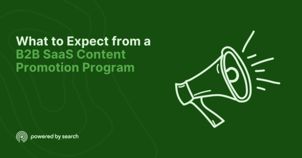 What to Expect from a B2B SaaS Content Promotion Program