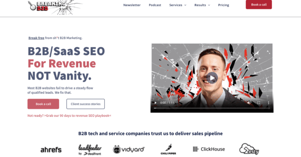 The Best SaaS SEO Agencies in 2025: 7 Partners That Actually Drive Pipeline Screenshot 2025 10 01 at 9.32.28 PM